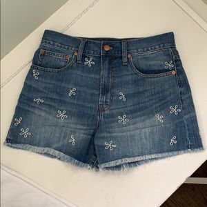 NWT Madewell Daisy Short